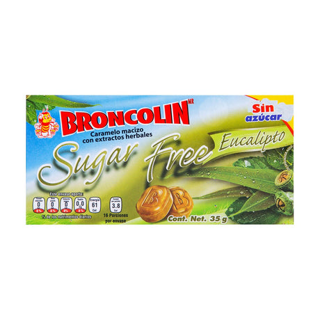 Broncolin Sugar Free Eucalipto 35 Gr