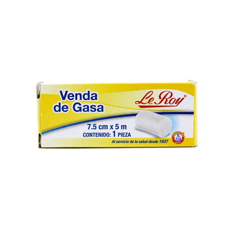 Gasa Absorbente Esteril Ideal 7.5 X 5M Con 100 Sobr