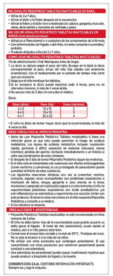 Mejoralito Ped Con 30 Tabletas