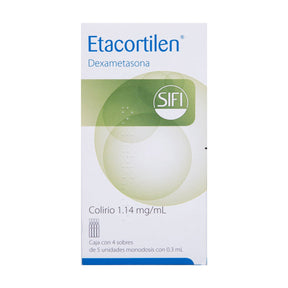 Etacortilen 4 Sobres 1.14 Mg / Ml