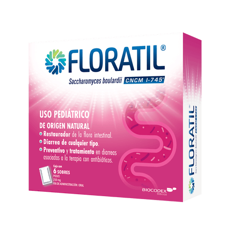 Floratil Ped 250 Gr Polvo Con 6 Sobres
