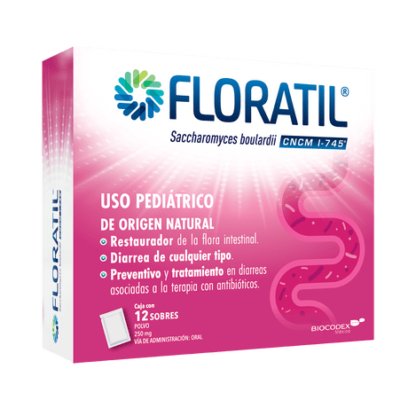 Floratil 250 Mg Polvo 12 Sb