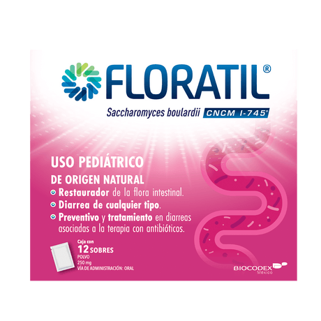 Floratil 250 Mg Polvo 12 Sb