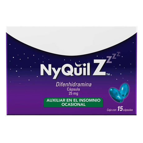 Nyquil Z 25 Mg Con 15Caps