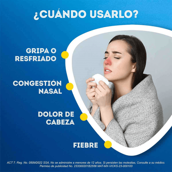 Vick Act 7 Con 10 Tabletas