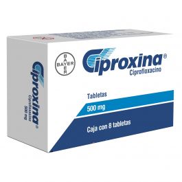 Ciproxina 500 Mg Con 8 Comprimidos