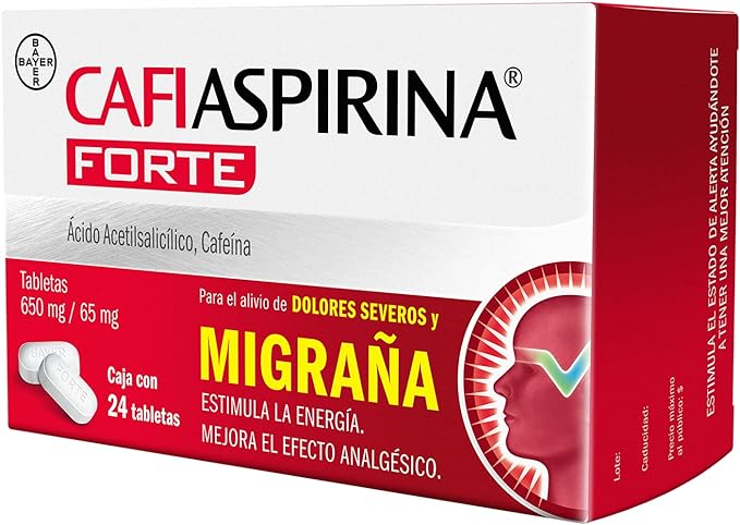 Cafiaspirina Forte Con 24 Tabletas