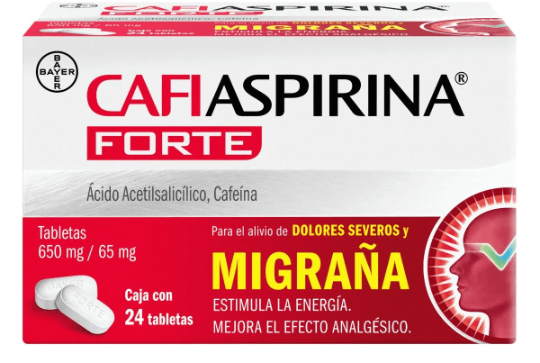 Cafiaspirina Forte Con 24 Tabletas