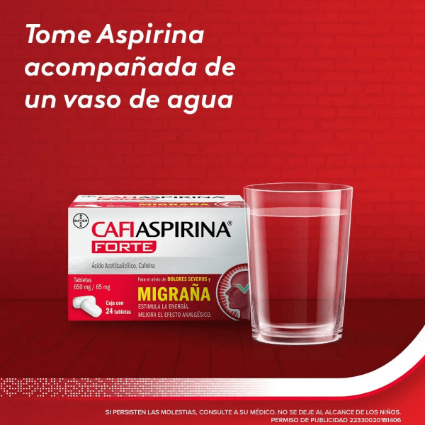 Cafiaspirina Forte Con 24 Tabletas