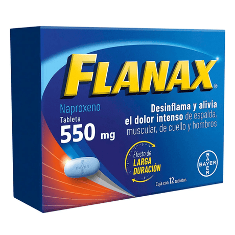 Flanax 550 Mg 1Con 2 Tabletas