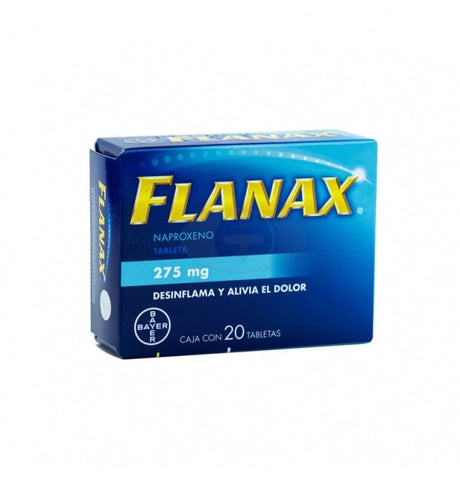 Flanax 275 Mg Con 20 Tabletas