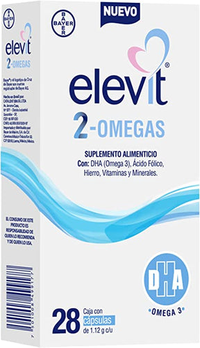 Elevit 2-Omegas Con 28 Capsulas