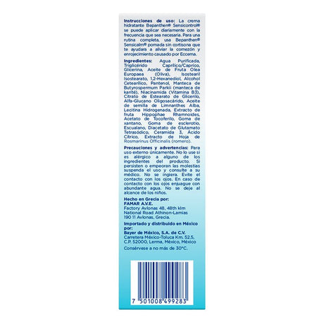 Bepanthen Crema Sensicontrol 200 Ml