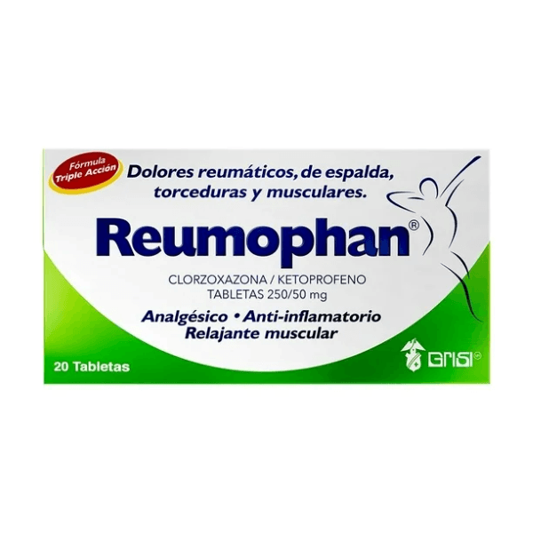 Reumophan 300 Mg Con 20 Tabletas