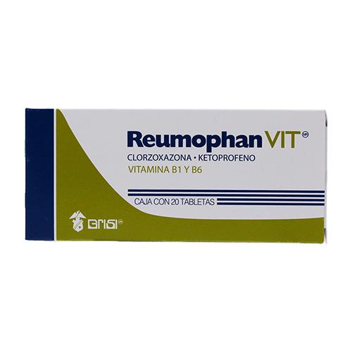 Reumophan Vit Con 20 Tabletas