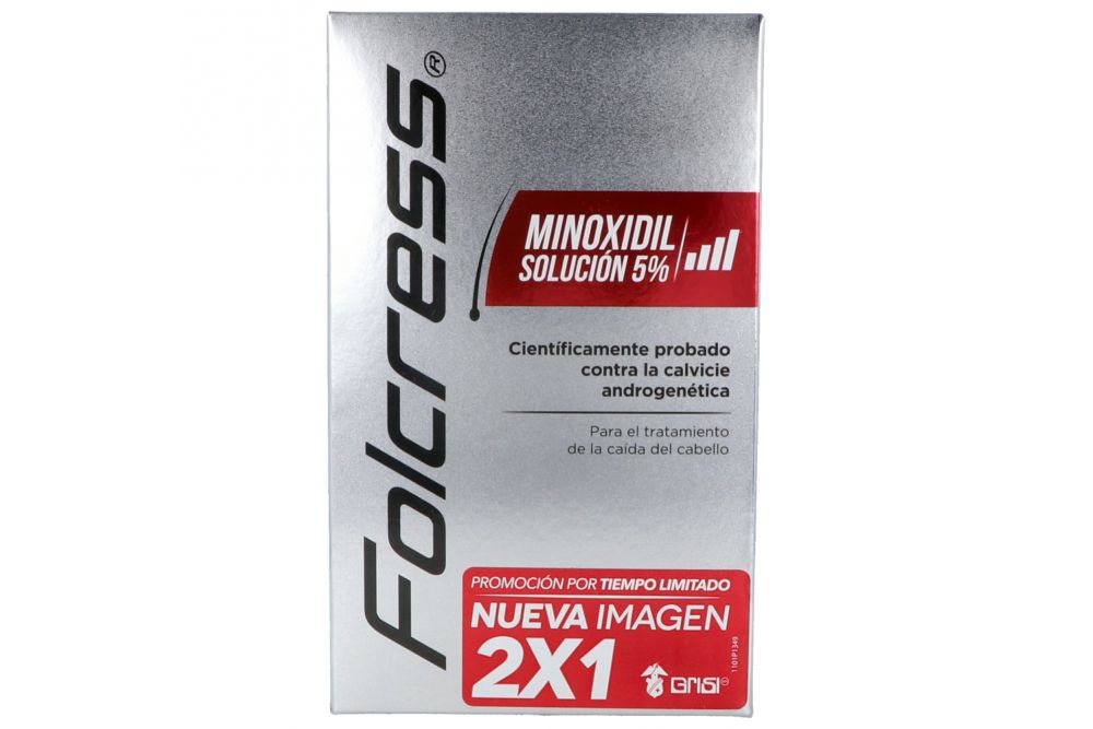 Folcress Grisi Farma 5% Frasco 60 Ml