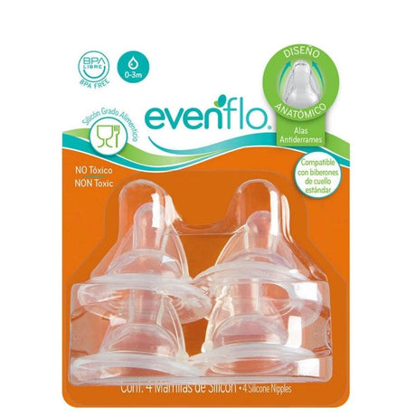 Evenflo Mam Sil 0-3M Blis Con 4