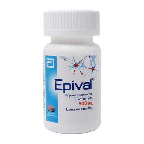 Epival 500 Mg Con 30 Tabletas