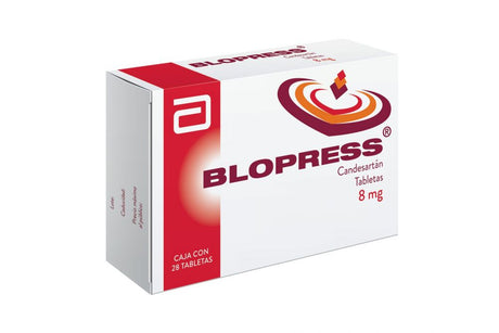 Blopress 8 Mg Con 28 Tabletas