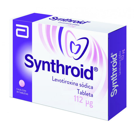 Synthroid 112Ug Con 30 Tabletas
