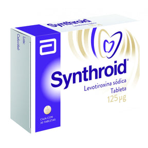 Synthroid 125 Ug Con 30 Tabletas