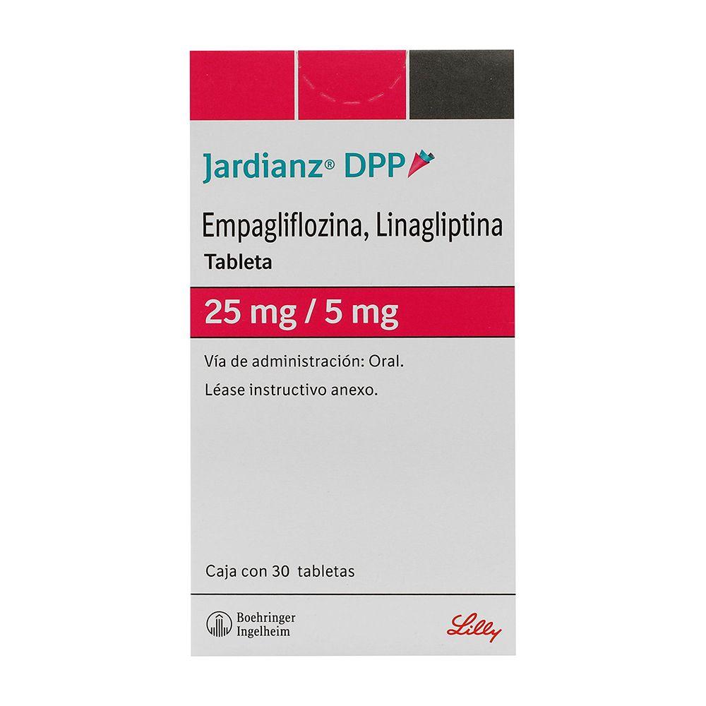 Jardianz Dpp 25 / 5 Mg Con 30 Tabletas