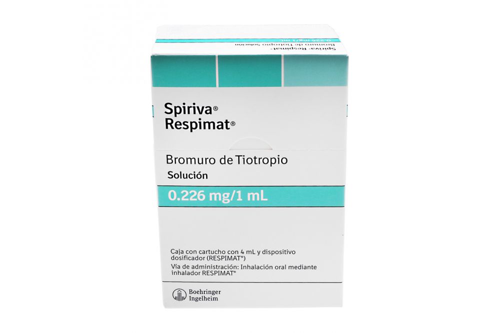 Spiriva Respimat Solución 4 Ml 0.226 Mg