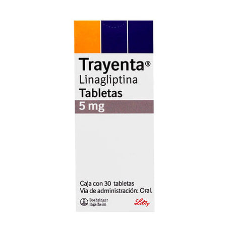 Trayenta 5 Mg Con 30 Tabletas