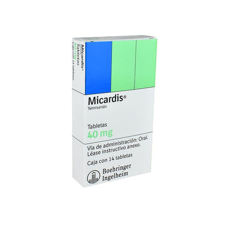 Micardis 40 Mg Con 14 Tabletas