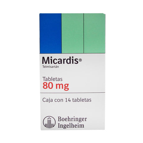 Micardis 80 Mg Con 14 Tabletas