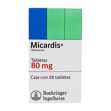 Micardis 80 Mg Con 28 Tabletas