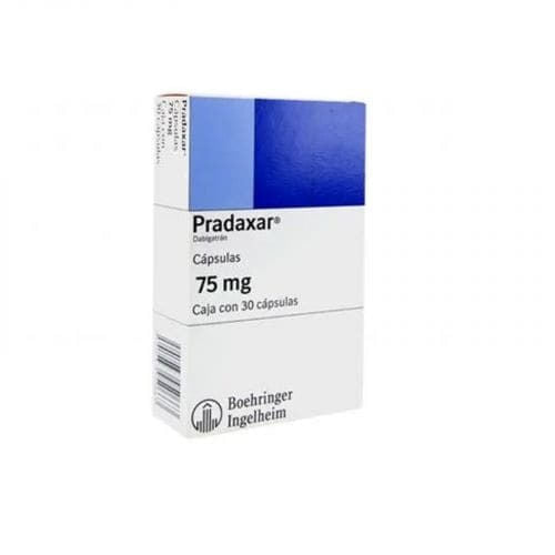 Pradaxar 75 Mg Con 30 Capsulas