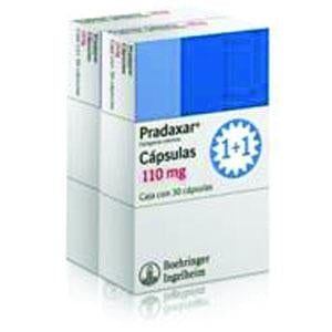 Pradaxar 110 Mg Con 30 Capsulas