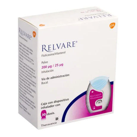 Relvare Polvo 30 D 200 Mcg / 25 Mcg