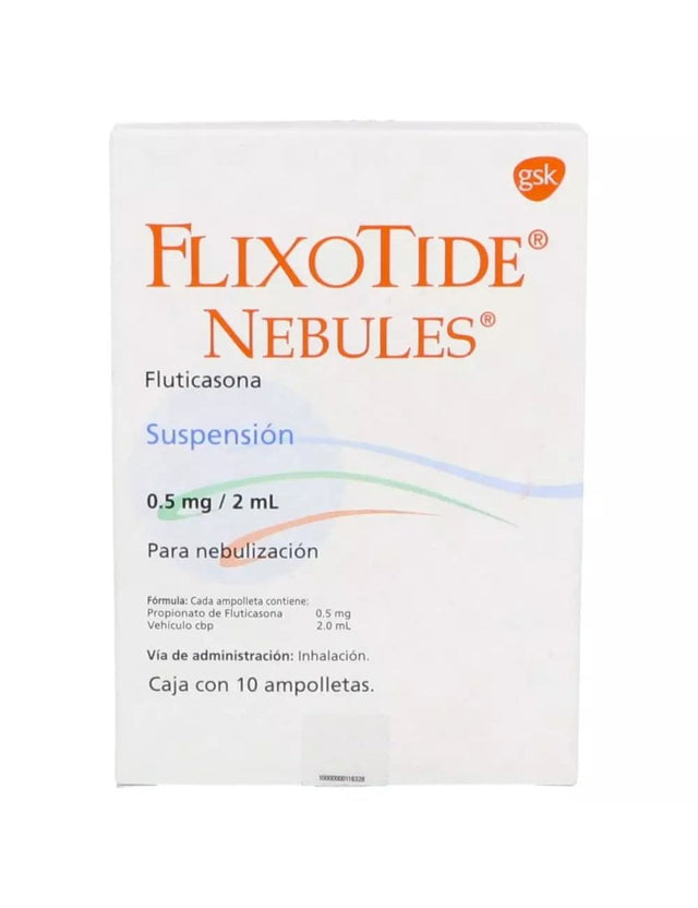 Flixotide Neb 0.5 Mg Ampulas Con 10