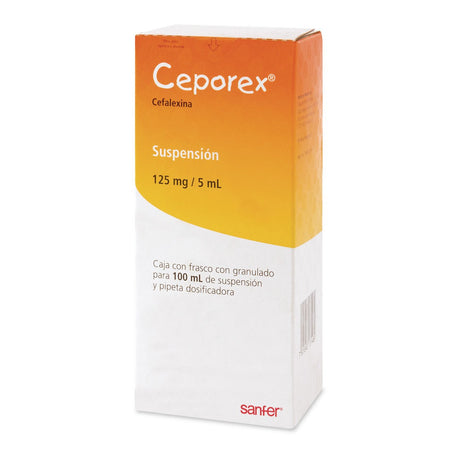 Cepilloorex Suspension 125 Mg 100 Ml