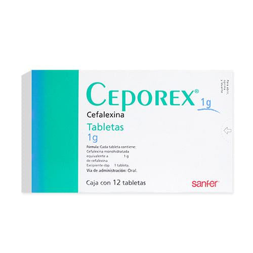 Cepilloorex 1 Gr Con 12 Tabletas