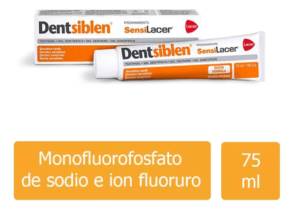 Sensilacer Gel Dentifrico 75 Ml / 100.5 G Dientes Sensibles Pasta Lacer