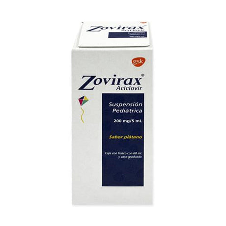 Zovirax Suspension Ped 60 Ml