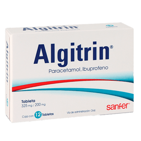 Algitrin 325 / 200 Mg Con 12 Tabletas