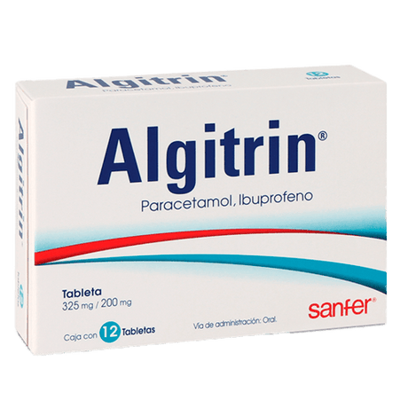 Algitrin 325 / 200 Mg Con 12 Tabletas