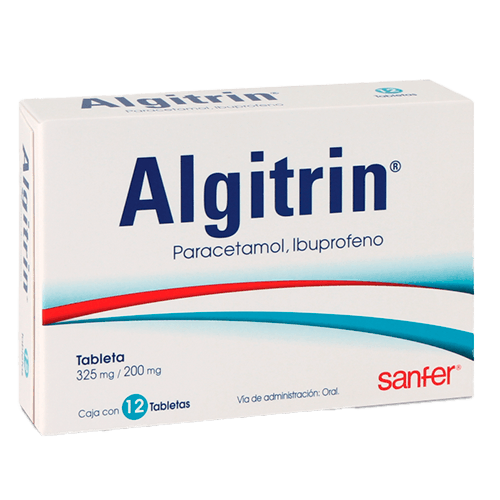 Algitrin 325 / 200 Mg Con 12 Tabletas