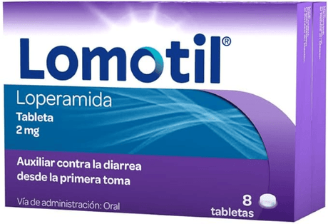 Lomotil 2 Mg Con 8 Tabletas