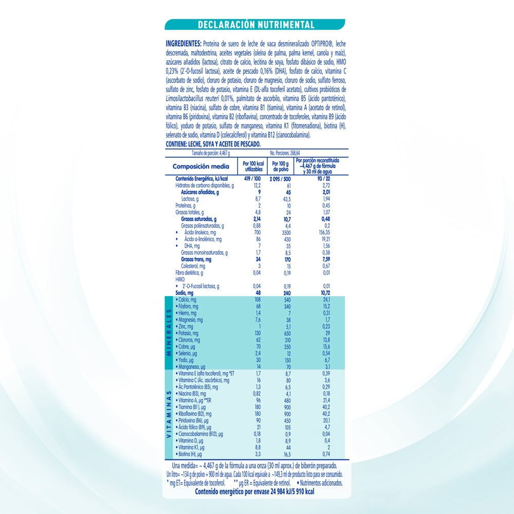 Nan 2 Optipro Lconfort 1.2Kg