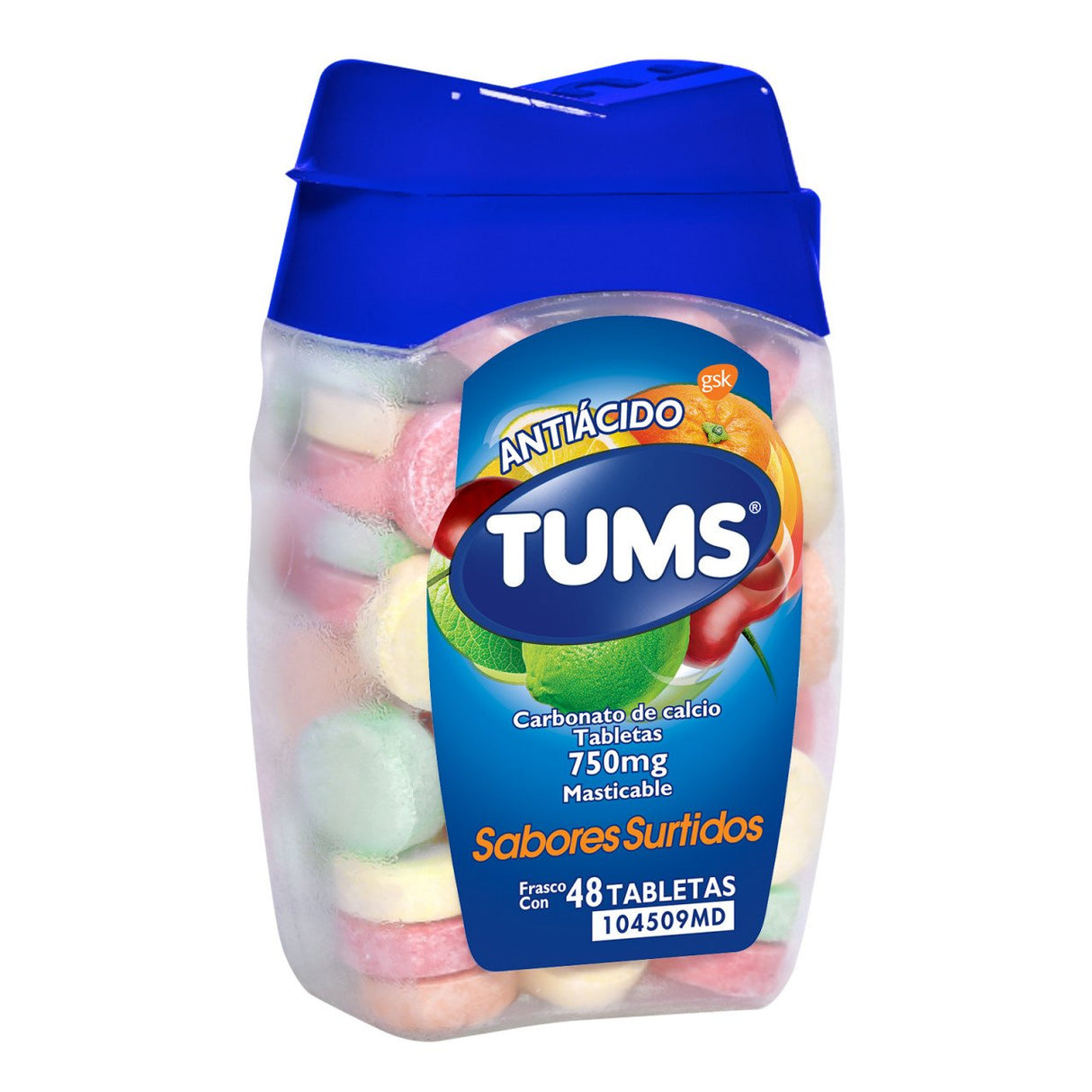 Tums Extra Sab Surtidos 4Con 8 Tabletas Mast