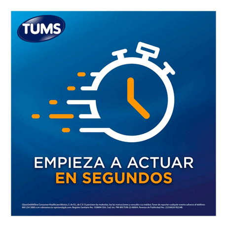 Tums Tabletas Menta Con 75