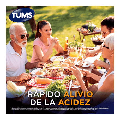 Tums Tabletas Menta Con 75