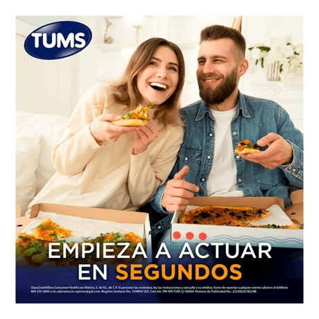 Tums Tabletas Menta Con 75