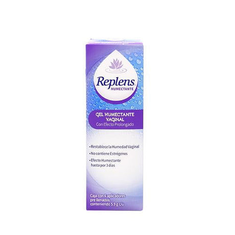 Gel Replens Humecon Vaginal Aplic / 6