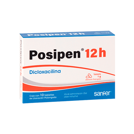 Posipen 12 H 1 Gr Con 10 Tabletas